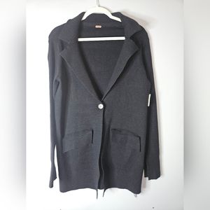 Free People Black Sweater